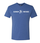Blenheim Vineyards Logo Unisex T-Shirt Antique Royal Blue - View 2